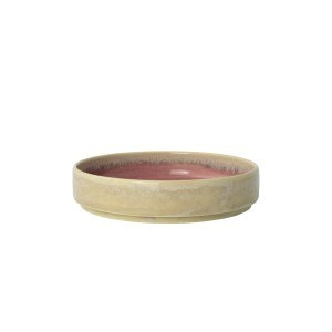 AURORA VESUVIUS ROSE QUARTZ talerz z wysokim rantem sztaplowany 135 mm /12