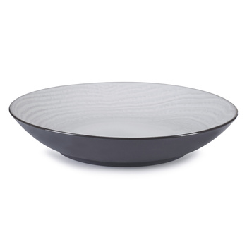 SWELL Talerz głeboki 27 cm biały piasek