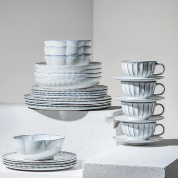 INKU WHITE Fliżanka do espresso 100 ml biała 75 x 50 mm/4 szt.