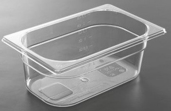 Pojemnik GN 1/4 200, poliwęglan przezroczysty  Hendi  861608