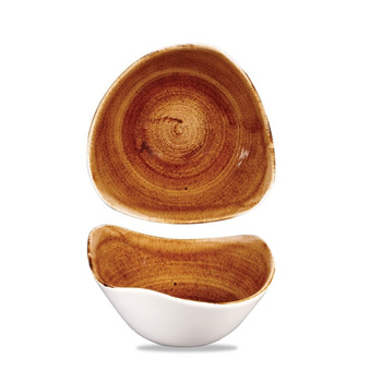 STONECAST PATINA VINTAGE COPPER MISKA TRÓJKĄTNA POJ. 260 ML