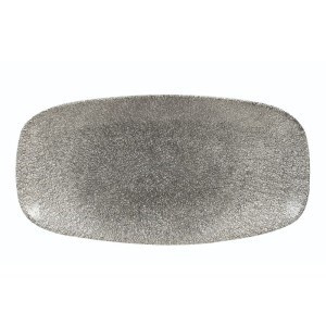 RAKU QUARZ BLACK Półmisek Oblong 355 x 189 mm/6 szt.