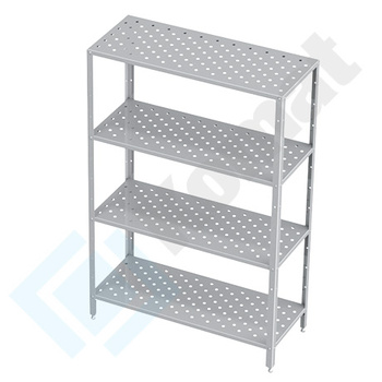 Regał skręcany perforowany 1100x700x1800 mm KRT-311