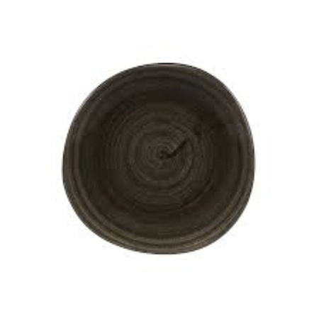 STONECAST PATINA IRON BLACK TALERZ PŁASKI ŚR. 186 MM