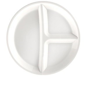 CAREWARE MENU Talerz trójdzielny 25,5 cm