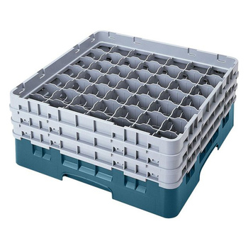 Kosz na szkło - śr. szkl. 6 cm, wys. 25,8 cm niebieski