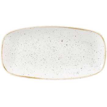 Talerz prostokątny 298x153 mm Stonecast Barley White Churchill