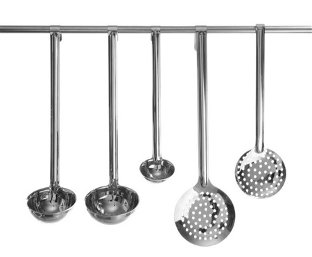 Łyżka cedzakowa, śr. 9 cm Hendi Kitchen Line 528105