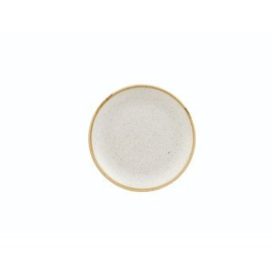 STONECAST BARLEY WHITE Talerz płytki Coupe 165 mm/12 szt