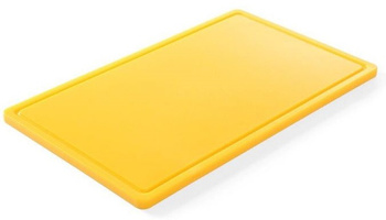 Deska do krojenia GN 1/2, żółta, HACCP Hendi 826157