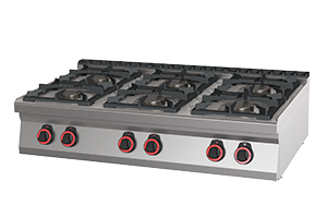 SPB 70/012 G Kuchnia gazowa 6 palnikowa