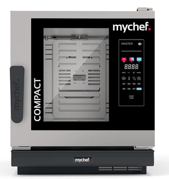 Piec konwekcyjno-parowy elektryczny | automatyczny system myjący | 6xGN1/1 | 7,3 kW | 400 V | Mychef Cook MASTER Compact 061E