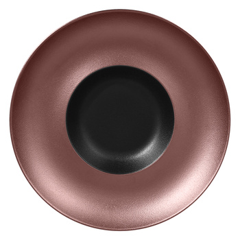 Metalfusion Talerz głęboki gourmet brązowy 29cm