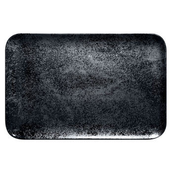 KARBON Talerz prostokątny 33 x 22 cm