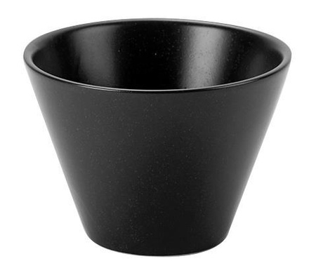 Miska stożkowa Seasons Coal 400 ml czarna