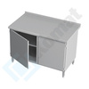 Stół przyścienny z drzwiami skrzydłowymi 1300x700 mm KST-023