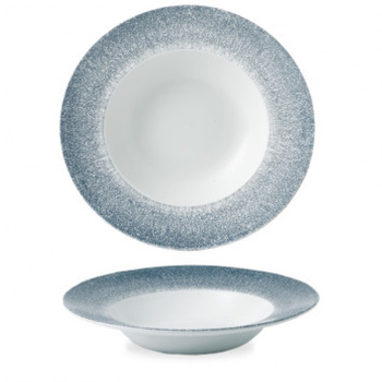 Talerz głęboki 280 mm Raku Topaz Blue