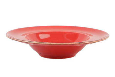 Talerz do pasty Magma Seasons 260 mm czerwony