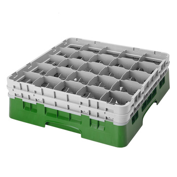 Kosz na szkło - śr. szkl. 8,7 cm, wys. 30 cm zielony