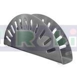 Serwetnik stalowy Hendi, półokrągły