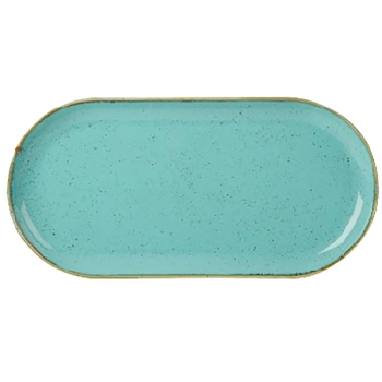 Półmisek owalny Laguna Seasons 320 x 200 mm turkusowy