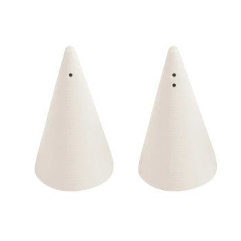 Pieprzniczka Line kremowo - biała