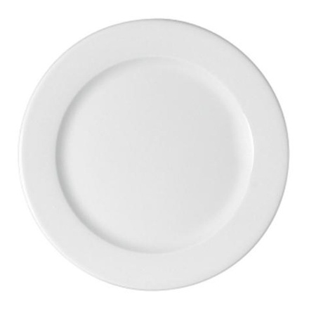 Talerz płytki z rantem 277 mm biały Maitre