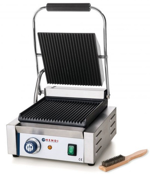 Kontakt grill Hendi 263501, pojedynczy