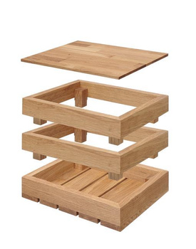 Skrzynka dębowa startowa GN1/1 Madeira Fine Dine