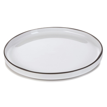 CARACTERE talerz płaski 28 cm Biała Chmura