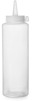 Dyspenser do sosów przezroczysty 200 ml, Hendi 558027