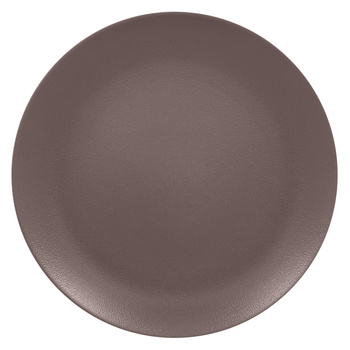 NEOFUSION MELLOW talerz płaski brązowy 24 cm
