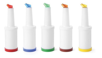 Dyspenser barmański 2-częściowy czerwony Bar Up