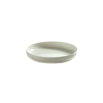 BASE talerz ze średnim rantem 20cm w całości szkliwiony