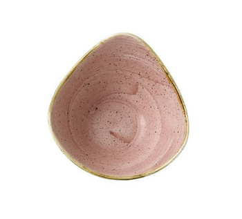 Talerz trójkątny Stonecast Petal Pink 235 mm Churchill