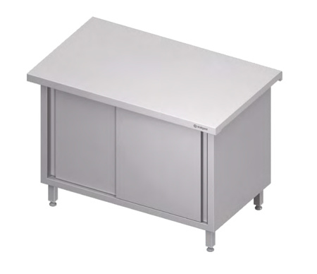 Stanowisko neutralne, zabudowane, drzwi suwane 1000x750x880 mm