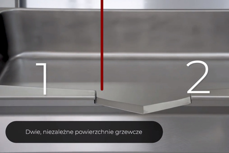 Patelnia elektryczna 000.PE-07x /nierdzewna/ przechył misy mechaniczny 120l 16,8kW