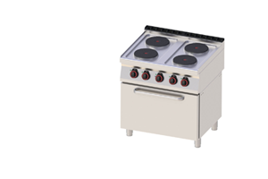 SPT 70/80 11 E ﻿Kuchnia elektryczna z piekarnikiem