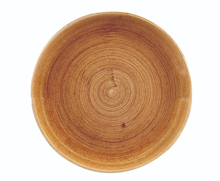 STONECAST PATINA VINTAGE COPPER TALERZ PŁASKI COUPE ŚR. 260 MM