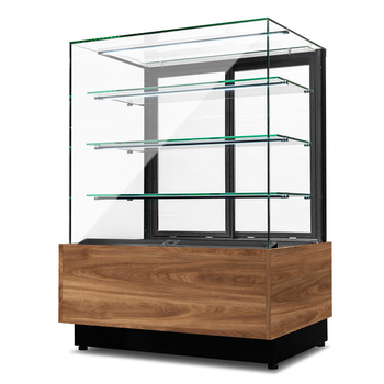 Witryna cukiernicza chłodnicza Dolce Visione Basic 1300 | 1300x690x1300 mm