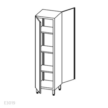 Szafa magazynowa Egaz E3019 1800x400x500 mm
