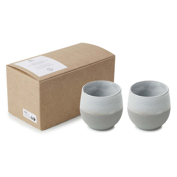 No.W Kubek do kawy biały 2x200 ml