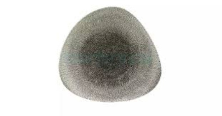 Miska trójkątna 210 x 210 mm Raku Quartz Black