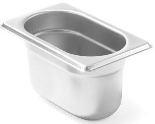 Pojemnik GN 1/9 100, nierdzewny Hendi Budget Line 800737