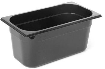 Pojemnik GN 1/3 100, poliwęglan czarny Hendi 862520