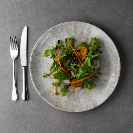 STONE AGATE GREY TALERZ PŁASKI COUPE ŚR. 217 MM