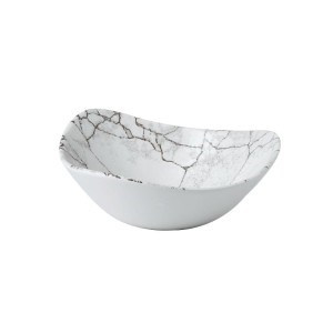 STUDIO PRINTS KINTSUGI AGATE GREY Miska trójkątna 370 ml, 185 mm/12 szt.