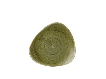 Talerz trójkątny 229 mm Stonecast Plume Green