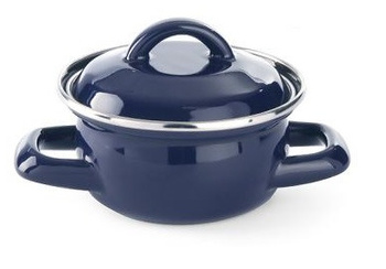 Garnek do sosów, poj. 0,3 l, emaliowany Hendi 625804