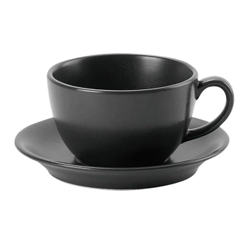 Filiżanka elegancka Coal Seasons czarna 320 ml